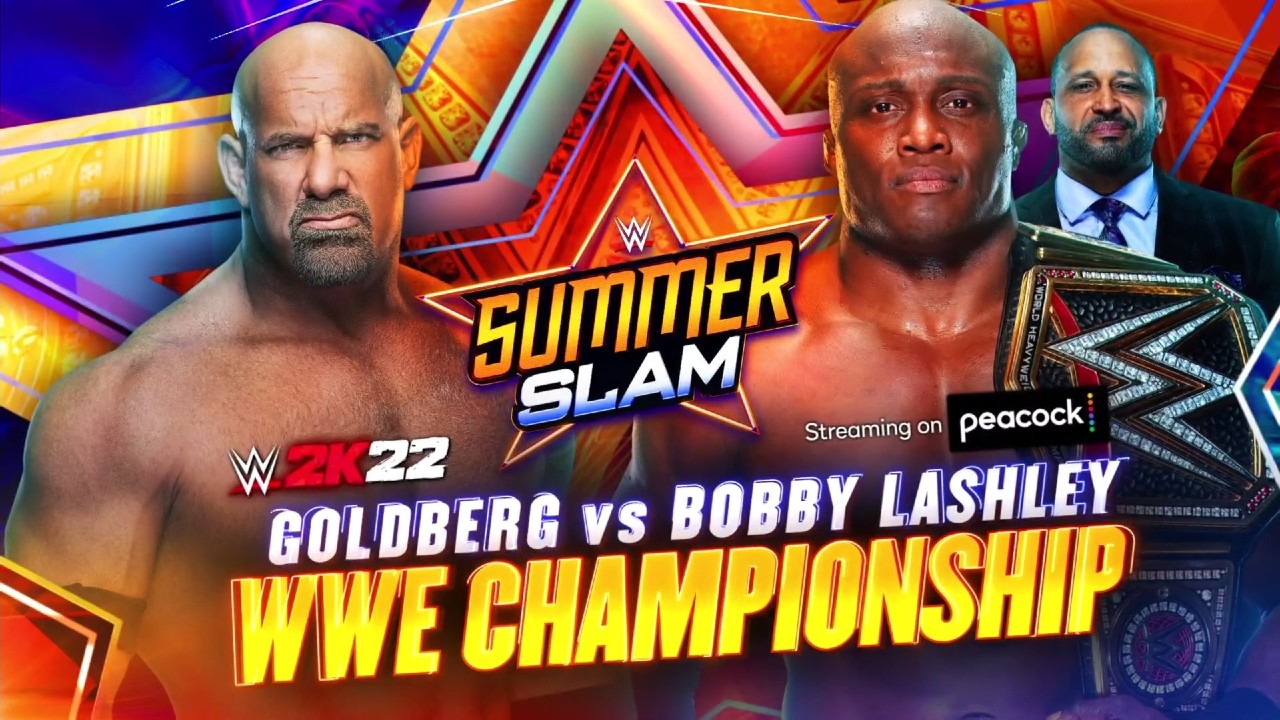 Lashley Goldberg WWE SummerSlam