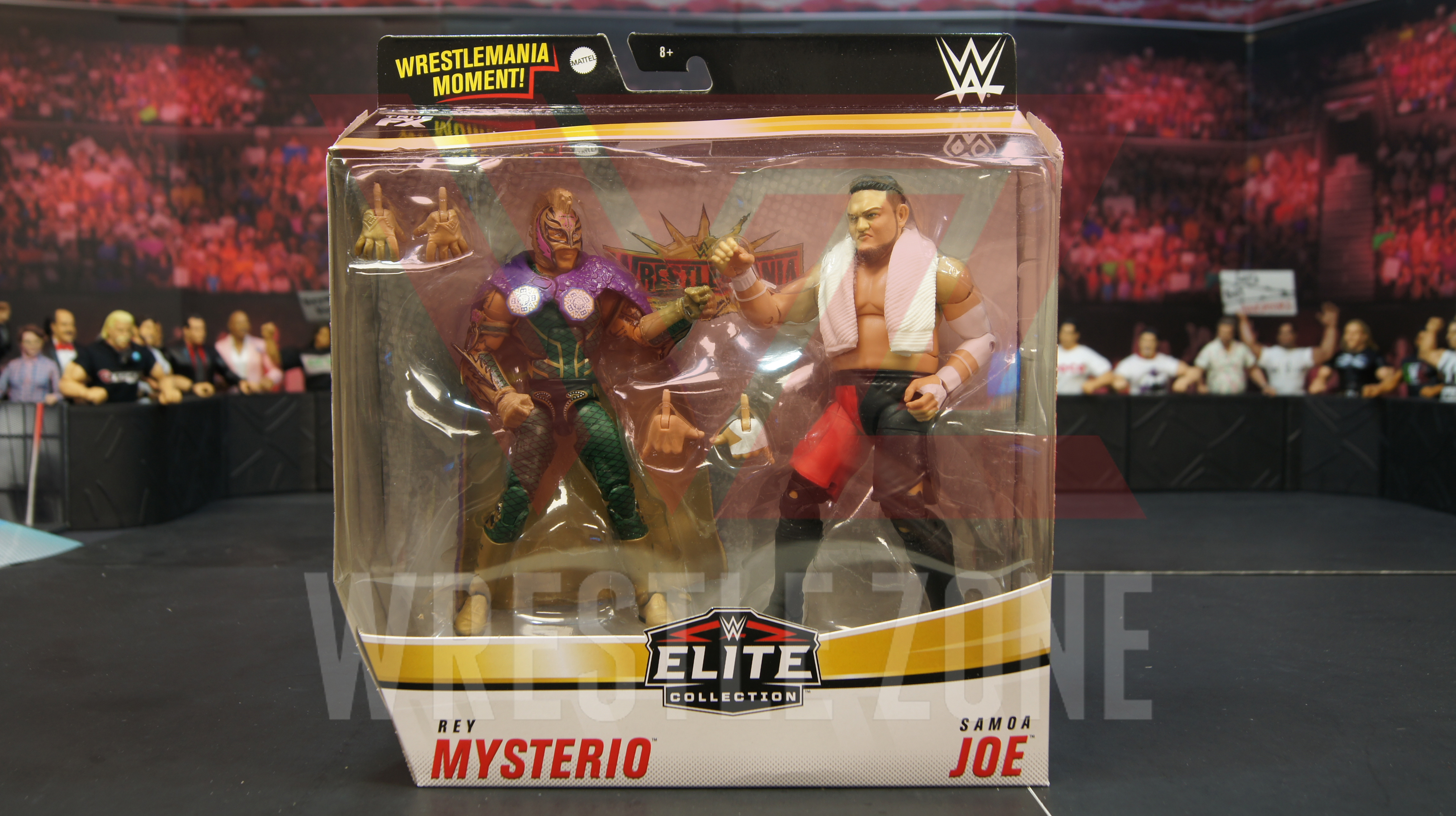 WWE GLG17 Rey Mysterio Vs Samoa Joe Collezione Elite 2-Pack 